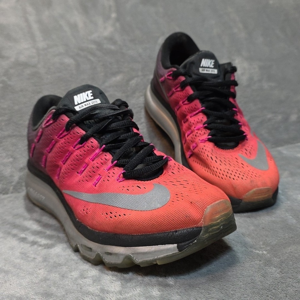 Size 6‎ - Nike Air Max Black/Orange/Pink/Silver